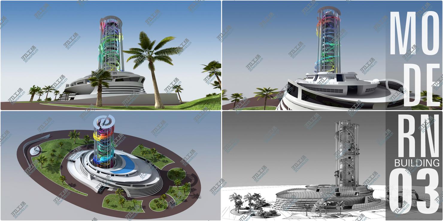 images/goods_img/202105071/3D model Modern Buildings Collection/4.jpg